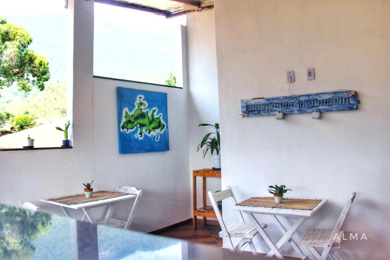 Suites Casa Azul-Vila Do Abraao- Conforto, Limpeza, Otima Localizacao Exterior photo