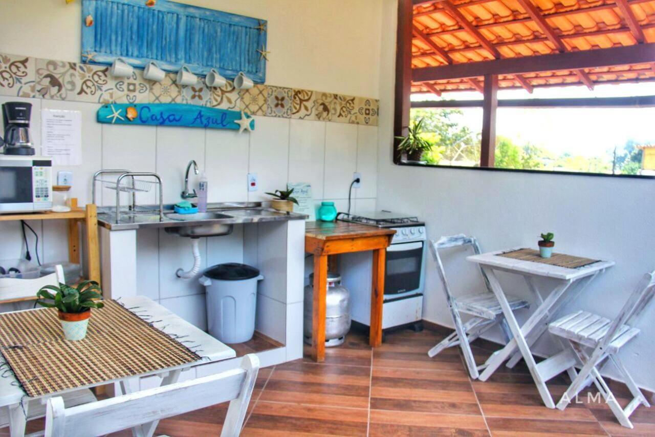 Suites Casa Azul-Vila Do Abraao- Conforto, Limpeza, Otima Localizacao Exterior photo